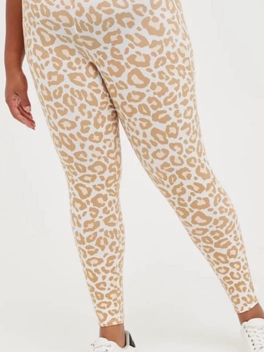 Torrid Monday Leopard Full Length Leggings 1X 14/16 NWT